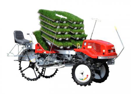 水(shuǐ)稻缽苗乘坐(zuò)式插秧機(jī)