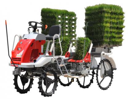 缽苗乘坐(zuò)式高(gāo)速插秧機(jī)